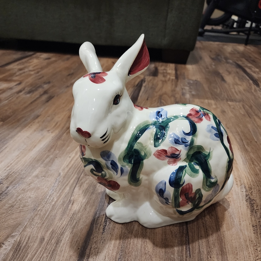Vintage Hand Painted Rabbit